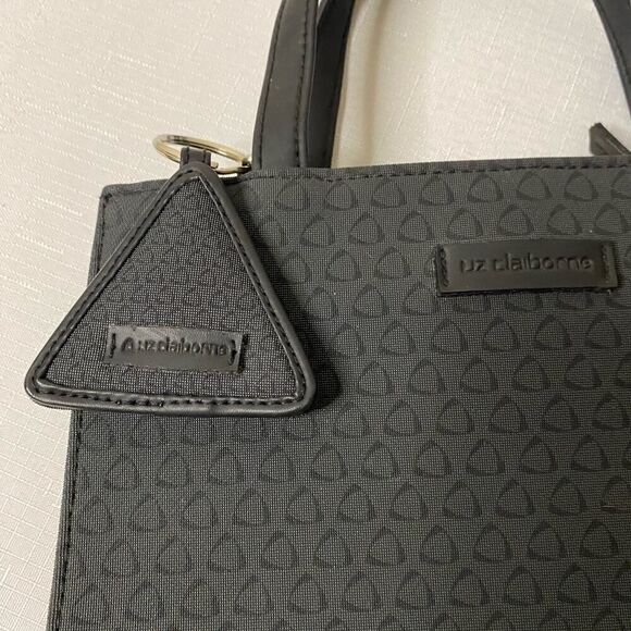 Liz Claiborne Black Nylon Mini Purse - Picture 3 of 6
